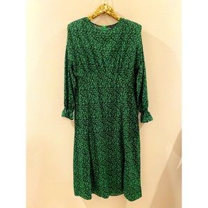 Green Midi Dress by New Look